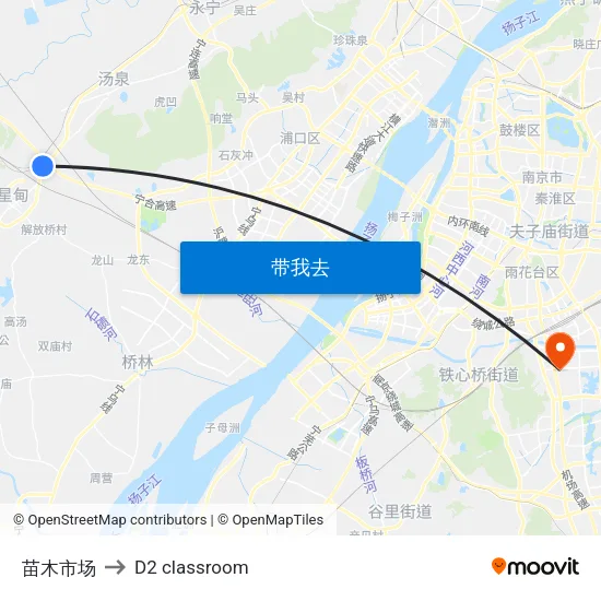苗木市场 to D2 classroom map