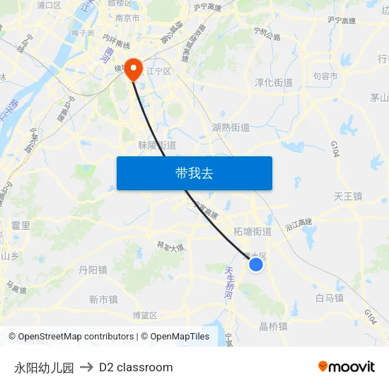 永阳幼儿园 to D2 classroom map