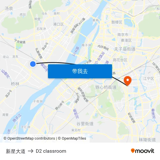 新星大道 to D2 classroom map