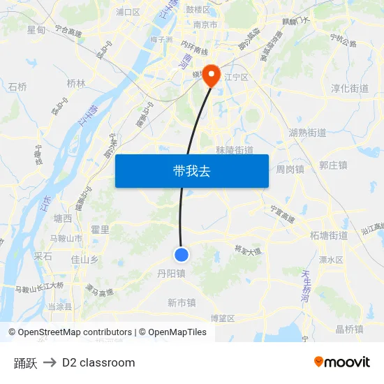 踊跃 to D2 classroom map
