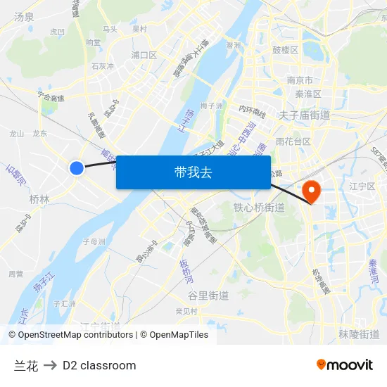 兰花 to D2 classroom map