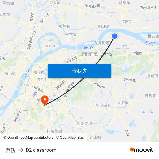 营防 to D2 classroom map