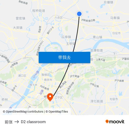 前张 to D2 classroom map
