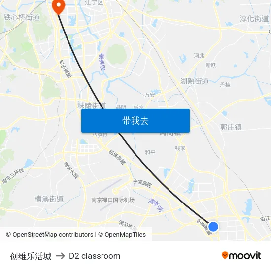 创维乐活城 to D2 classroom map