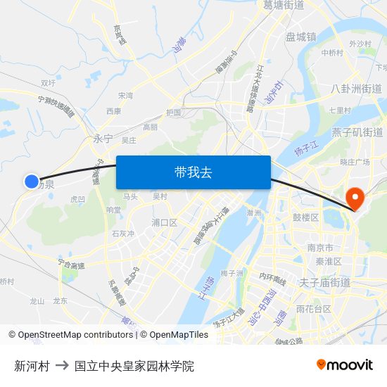 新河村 to 国立中央皇家园林学院 map