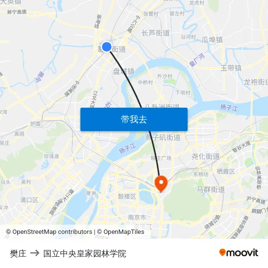 樊庄 to 国立中央皇家园林学院 map