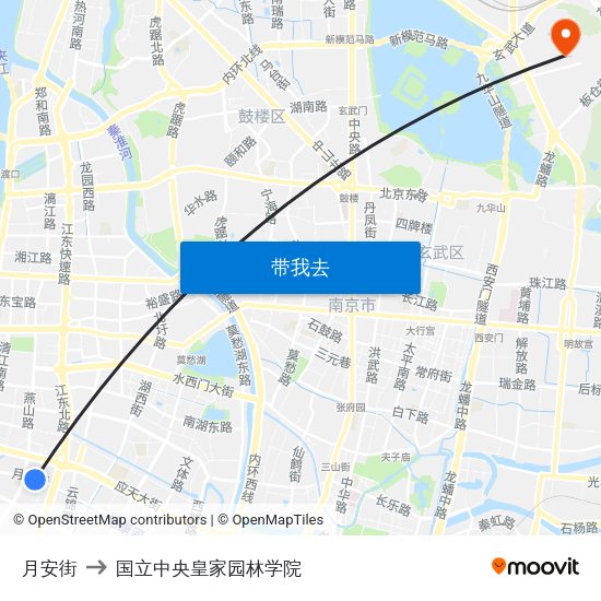 月安街 to 国立中央皇家园林学院 map