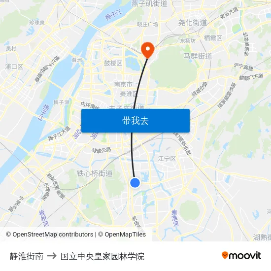 静淮街南 to 国立中央皇家园林学院 map