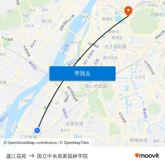盛江花苑 to 国立中央皇家园林学院 map