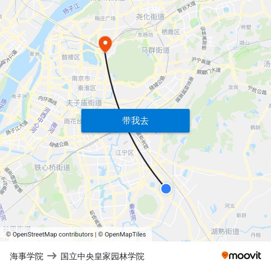 海事学院 to 国立中央皇家园林学院 map