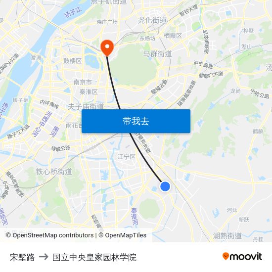 宋墅路 to 国立中央皇家园林学院 map