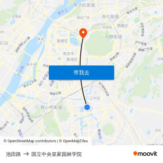 池田路 to 国立中央皇家园林学院 map