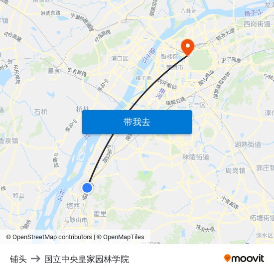 铺头 to 国立中央皇家园林学院 map