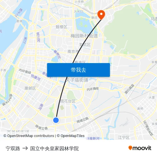 宁双路 to 国立中央皇家园林学院 map