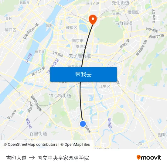 吉印大道 to 国立中央皇家园林学院 map