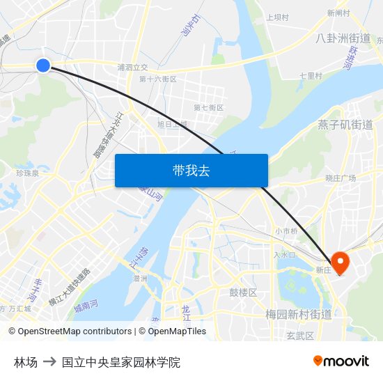林场 to 国立中央皇家园林学院 map