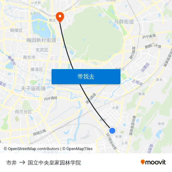市井 to 国立中央皇家园林学院 map