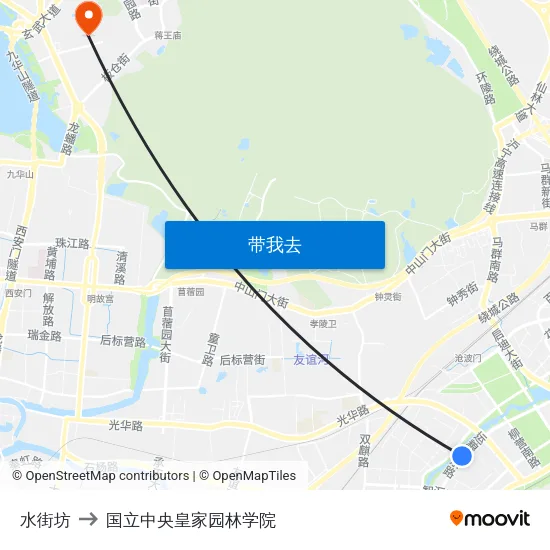 水街坊 to 国立中央皇家园林学院 map