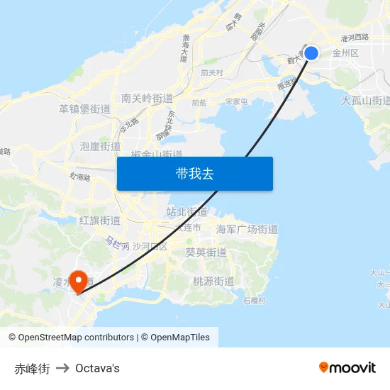 赤峰街 to Octava's map