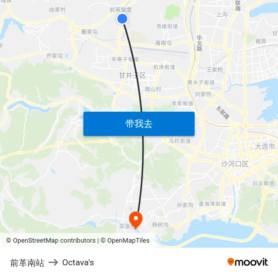 前革南站 to Octava's map