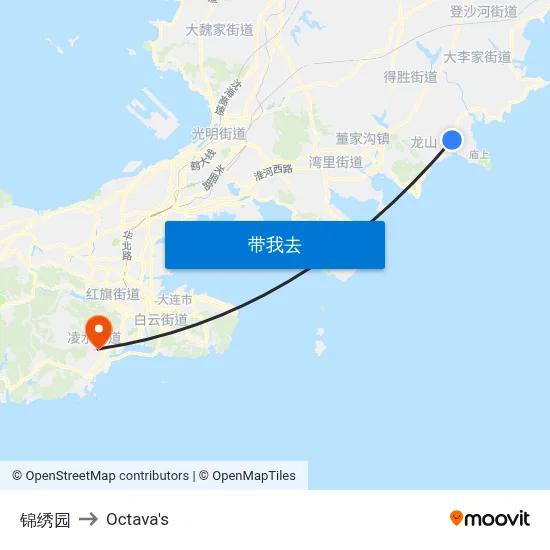 锦绣园 to Octava's map