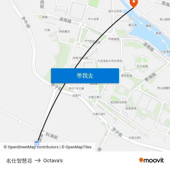 名仕智慧谷 to Octava's map