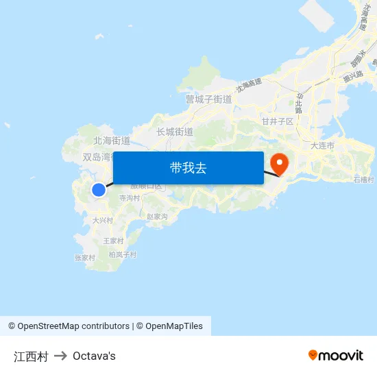 江西村 to Octava's map