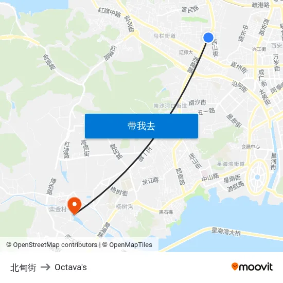 北甸街 to Octava's map