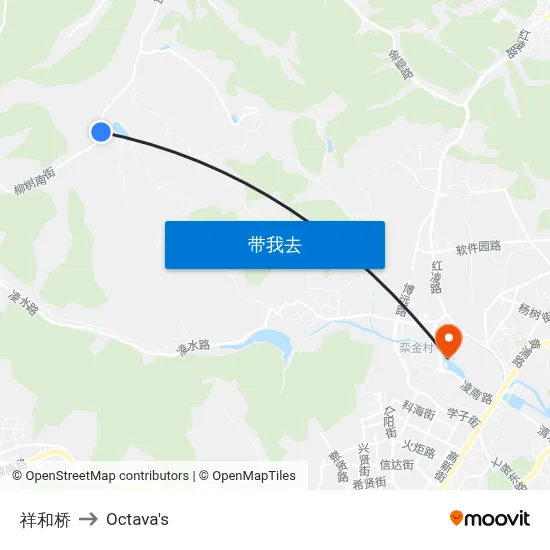 祥和桥 to Octava's map