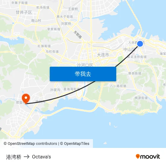 港湾桥 to Octava's map
