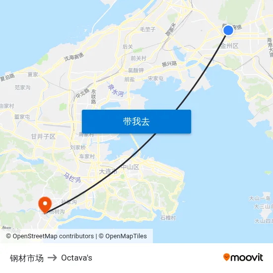 钢材市场 to Octava's map
