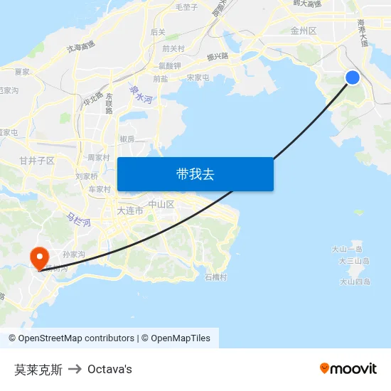 莫莱克斯 to Octava's map