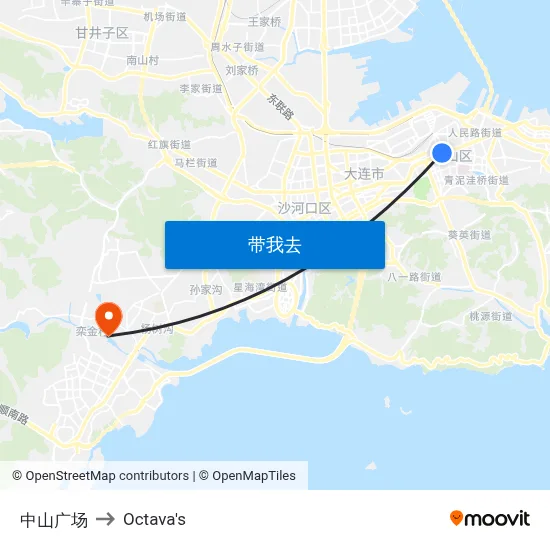 中山广场 to Octava's map
