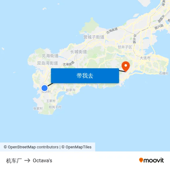 机车厂 to Octava's map