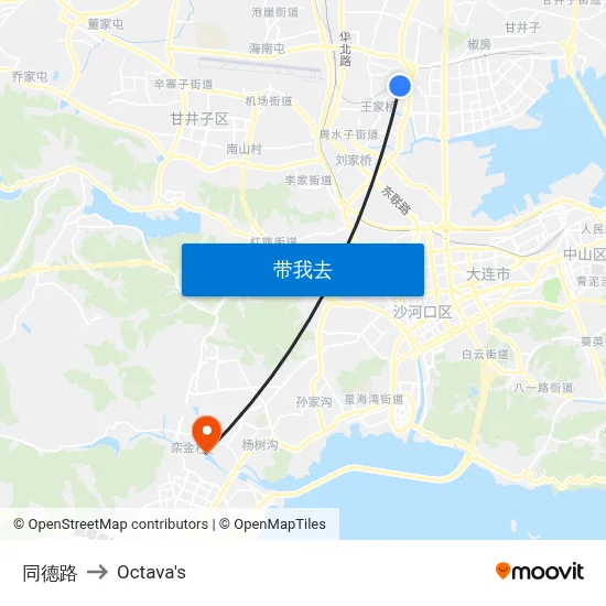 同德路 to Octava's map