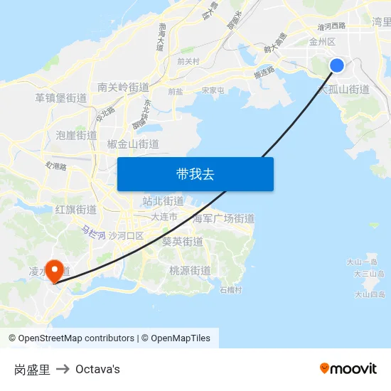 岗盛里 to Octava's map
