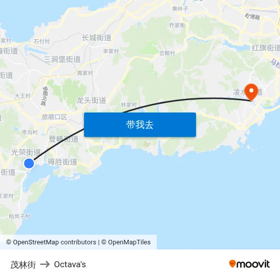 茂林街 to Octava's map