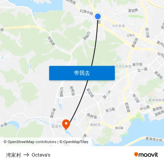 湾家村 to Octava's map
