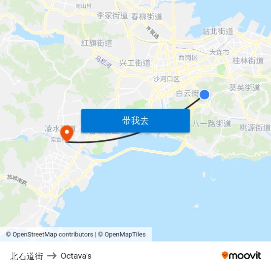 北石道街 to Octava's map
