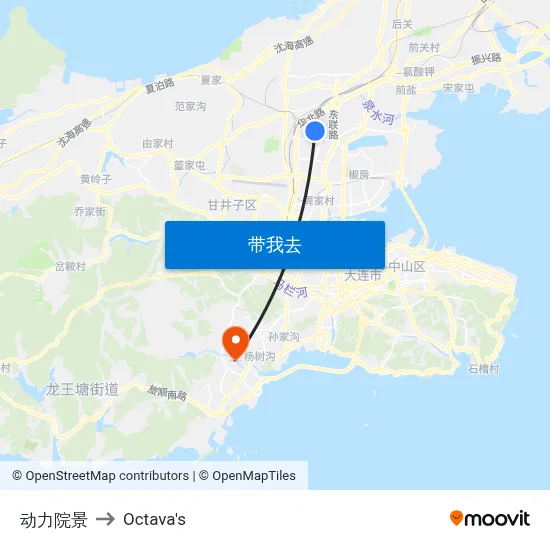 动力院景 to Octava's map