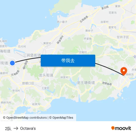 2队 to Octava's map