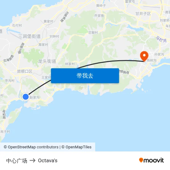 中心广场 to Octava's map