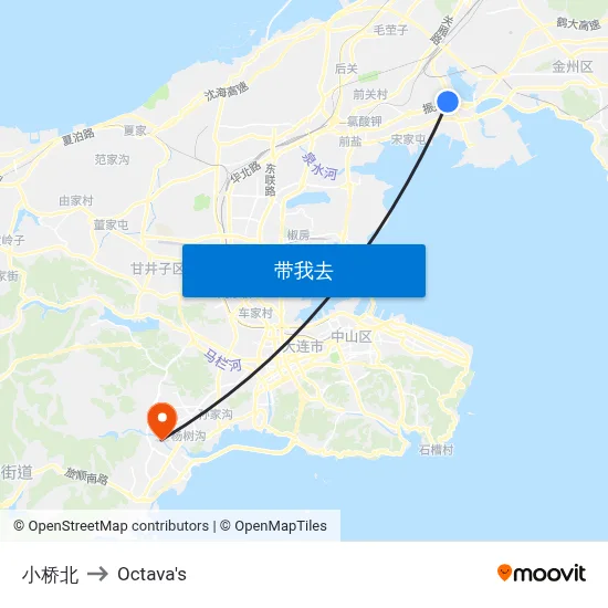 小桥北 to Octava's map