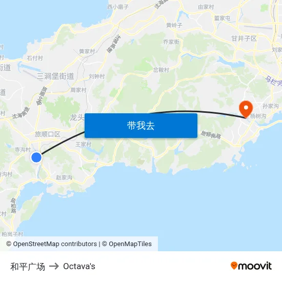 和平广场 to Octava's map
