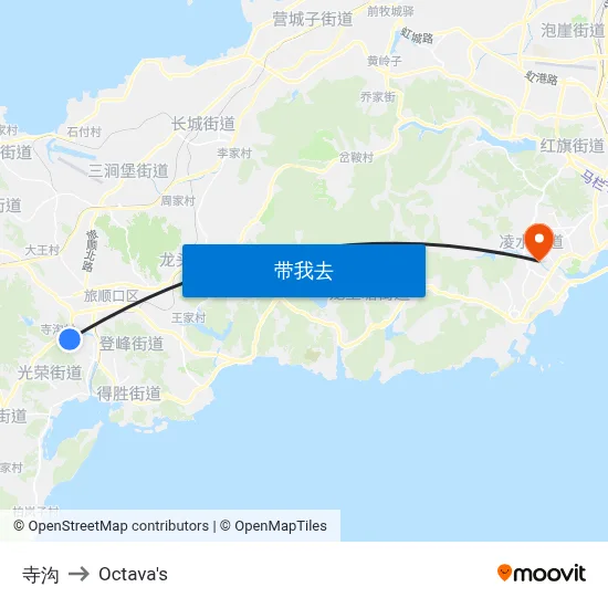 寺沟 to Octava's map
