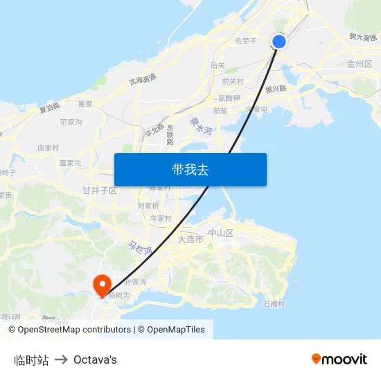 临时站 to Octava's map