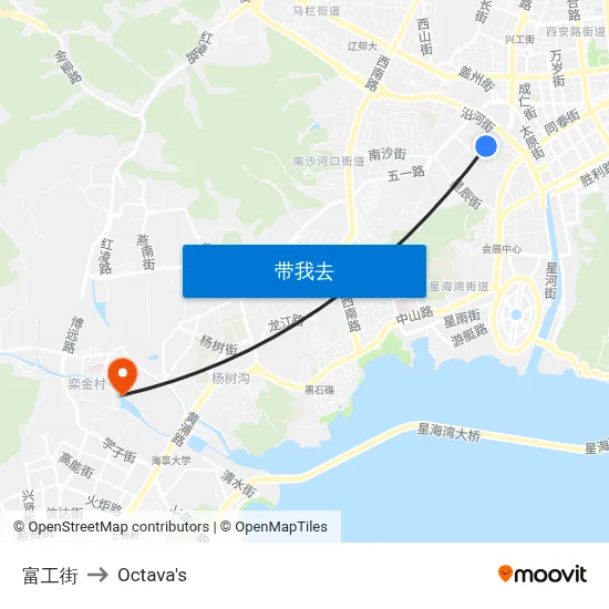富工街 to Octava's map
