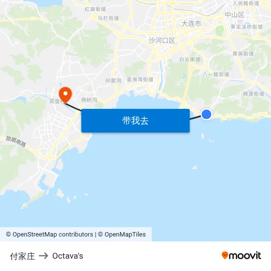 付家庄 to Octava's map