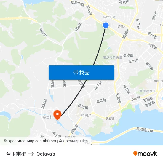 兰玉南街 to Octava's map