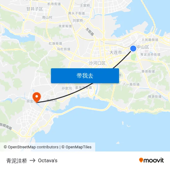 青泥洼桥 to Octava's map